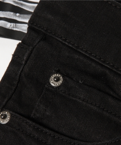 BEAUTY&YOUTH UNITED ARROWS(ビューティーアンドユースユナイテッドアローズ)の「<CHEAP MONDAY> P/W SLIM/パンツ◆(その他パンツ・メンズ・ブラック・28inch/30inch/32inch)」の6枚目の写真