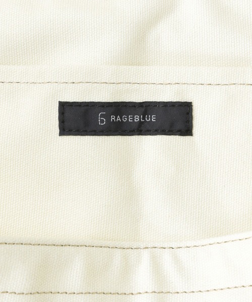RAGEBLUE(レイジブルー)の「ニュースペーパービッグバッグ/ショルダーバッグ(ショルダーバッグ・メンズ・ホワイト系1/ホワイト系2・FREE)」の8枚目の写真