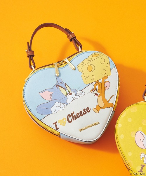 【公式】トムとジェリー　コレクション ハート型バッグ
