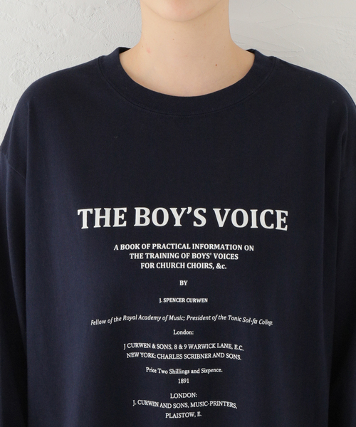 FRAMeWORK（フレームワーク）の「カバーページロゴロンT（Tシャツ/カットソー・レディース・ホワイト/ネイビー/チャコールグレー・FREE）」の15枚目の写真