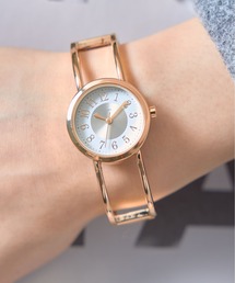 バングルウォッチ 楽天市場】腕時計 レディース バングルウォッチ バイカラー