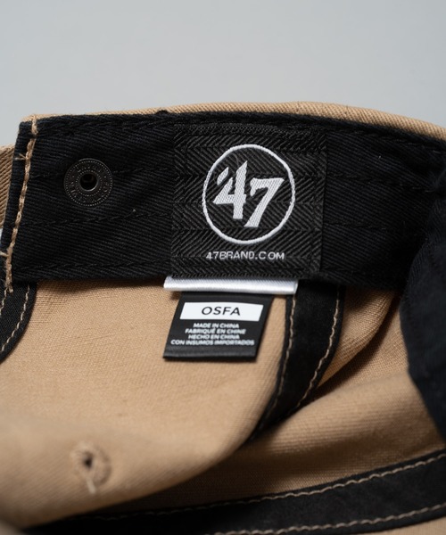 '47（フォーティーセブン）の「’47BRAND  Base runner '47 CLEAN UP CAP / ベースランナー（キャップ・レディース・グリーン系1/ベージュ/チャコールグレー/ネイビー系1/ブラウン/ブラック系4・FREE）」の14枚目の写真