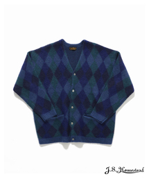 【J.S.Homestead】5G KID-MOHAIR WJQ RETRO ARGYLE C/D