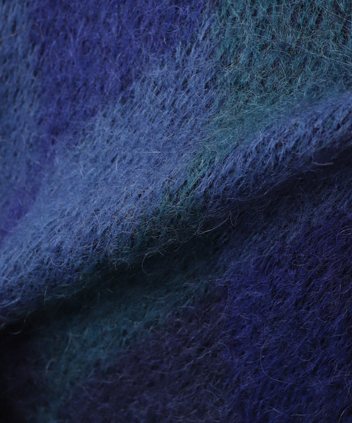 JOURNAL STANDARD J.S HOMESTEAD(ジャーナルスタンダードホームステッド)の「【J.S.Homestead】5G KID-MOHAIR WJQ RETRO ARGYLE C/D(カーディガン/ボレロ・メンズ・パープル/イエロー/オレンジ/ブルー系その他・MEDIUM/LARGE)」の10枚目の写真