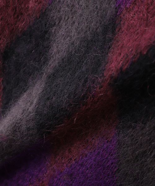 JOURNAL STANDARD J.S HOMESTEAD(ジャーナルスタンダードホームステッド)の「【J.S.Homestead】5G KID-MOHAIR WJQ RETRO ARGYLE C/D(カーディガン/ボレロ・メンズ・パープル/イエロー/オレンジ/ブルー系その他・MEDIUM/LARGE)」の15枚目の写真
