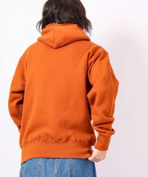 KRIFF MAYER（クリフメイヤー）の「KRIFF MAYER Camp rabbit brushed lining pullover hoodie / キャンプラビット裏起毛プルオーバーパーカー unisex（パーカー・メンズ・チャコール/モカ/ネイビー/グリーン/レンガ/ナチュラル/グレー・M/L/XL）」の20枚目の写真