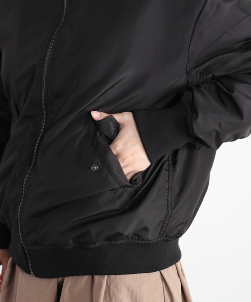 cepo(セポ)の「MA-1ジャケット(MA-1・レディース・ブラック/オリーブ・M)」の5枚目の写真