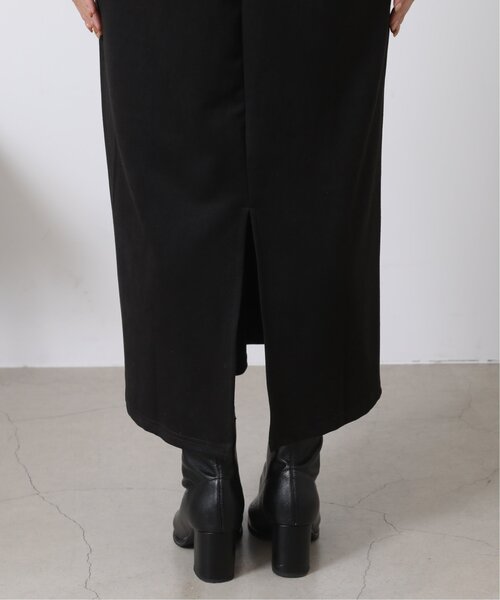 RAY CASSIN（レイカズン）の「スエードツイルVネックワンピース（ジャンパースカート・レディース・マスタード/ブルー/ブラック・FREE）」の13枚目の写真