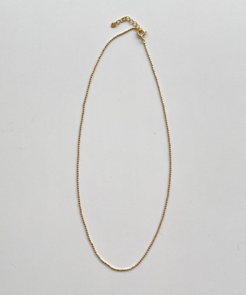 CANAL JEAN(キャナルジーン)の「Pt simpleネックレス(ネックレス・レディース・シルバー/ゴールド・ONE SIZE)」の7枚目の写真