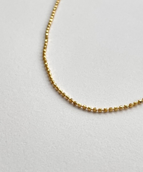 CANAL JEAN(キャナルジーン)の「Pt simpleネックレス(ネックレス・レディース・シルバー/ゴールド・ONE SIZE)」の8枚目の写真