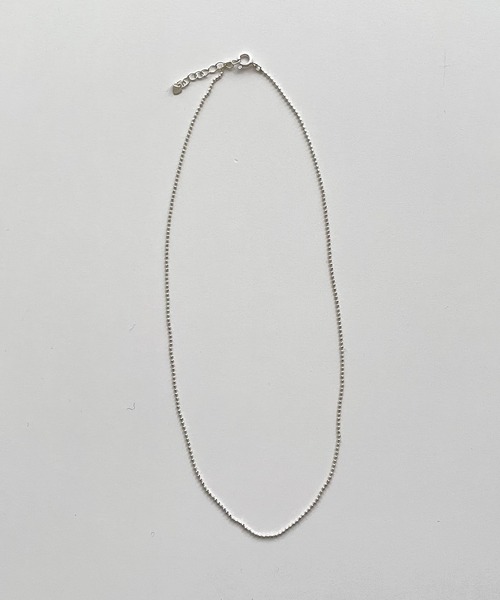 CANAL JEAN(キャナルジーン)の「Pt simpleネックレス(ネックレス・レディース・シルバー/ゴールド・ONE SIZE)」の6枚目の写真