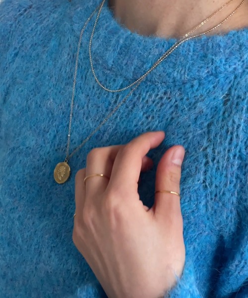 CANAL JEAN(キャナルジーン)の「Pt simpleネックレス(ネックレス・レディース・シルバー/ゴールド・ONE SIZE)」の10枚目の写真