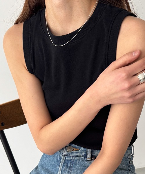 CANAL JEAN(キャナルジーン)の「Pt simpleネックレス(ネックレス・レディース・シルバー/ゴールド・ONE SIZE)」の11枚目の写真