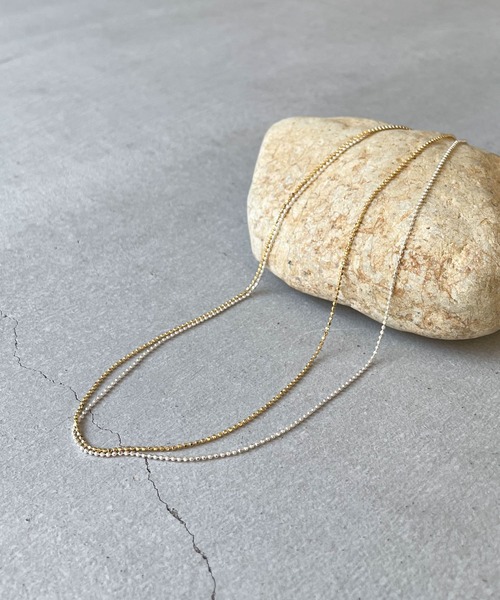 CANAL JEAN(キャナルジーン)の「Pt simpleネックレス(ネックレス・レディース・シルバー/ゴールド・ONE SIZE)」の13枚目の写真