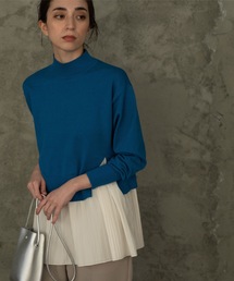 OPAQUE.CLIP | 【3WAY】プリーツレイヤードニット(ニット/セーター)