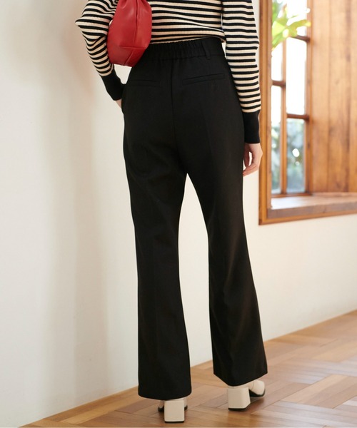 FREE'S MART（フリーズマート）の「【Sシリーズ対応】起毛ストレートフレアパンツ（その他パンツ・レディース・ブラック/ブラウン/ホワイト/ピンク・MEDIUM/SMALL/X-SMALL）」の6枚目の写真