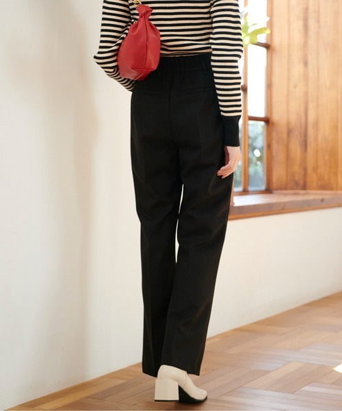 FREE'S MART（フリーズマート）の「【Sシリーズ対応】起毛ストレートフレアパンツ（その他パンツ・レディース・ブラック/ブラウン/ホワイト/ピンク・MEDIUM/SMALL/X-SMALL）」の7枚目の写真