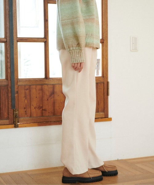 FREE'S MART（フリーズマート）の「【Sシリーズ対応】起毛ストレートフレアパンツ（その他パンツ・レディース・ブラック/ブラウン/ホワイト/ピンク・MEDIUM/SMALL/X-SMALL）」の13枚目の写真