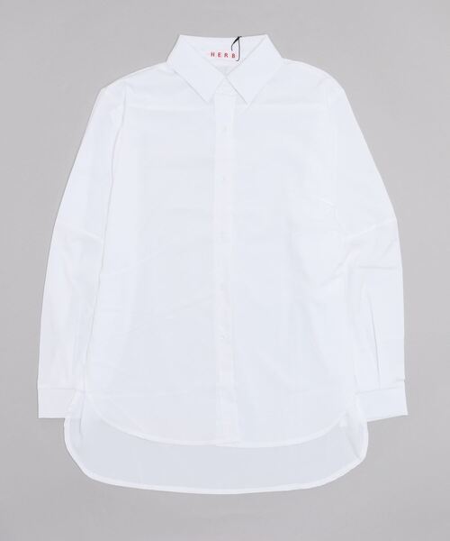 ONE DAY KMC （ワンデイケーエムシー）の「ONEDAYKMC select / シンプルBIGシャツ（シャツ/ブラウス・レディース・ブラック/ベージュ/ホワイト・X-LARGE/MEDIUM/LARGE）」の2枚目の写真