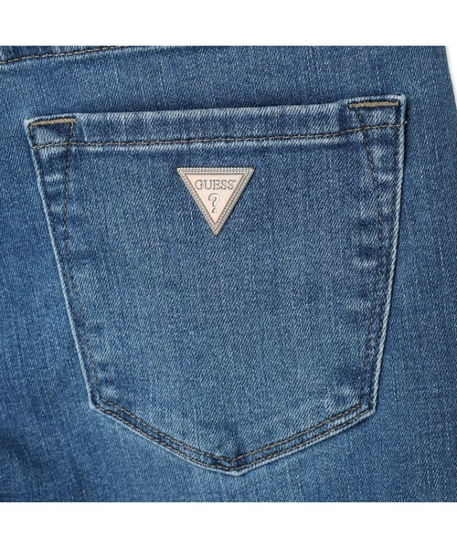 Guess(ゲス)の「Out-Seam Incision Deformed Flare Brush Cut Denim Pants(デニムパンツ・レディース・ダークブルー・24inch/25inch/26inch/27inch/28inch)」の11枚目の写真