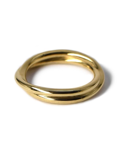 LHME（エルエイチエムイー）の「LHME スリムクロスリング/サージカルステンレス316L（金属アレルギー対応）（リング・レディース・シルバー/イエローゴールド・9号/11号/13号/15号）」の19枚目の写真