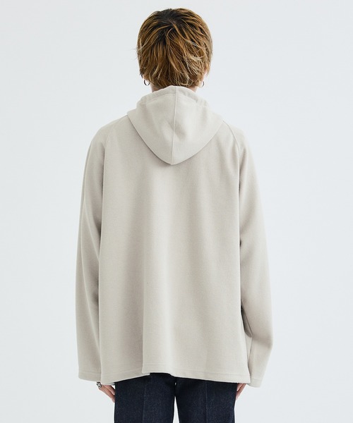 URU(ウル)の「HOODED PARKA(パーカー・メンズ・グリーン/ライトベージュ・1/2)」の6枚目の写真