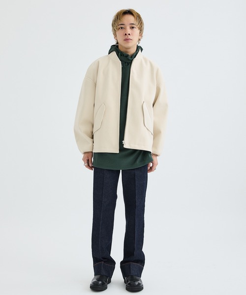 URU(ウル)の「HOODED PARKA(パーカー・メンズ・グリーン/ライトベージュ・1/2)」の14枚目の写真