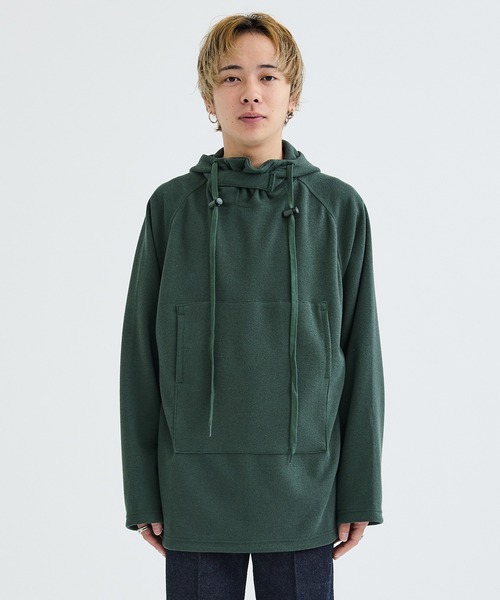 URU(ウル)の「HOODED PARKA(パーカー・メンズ・グリーン/ライトベージュ・1/2)」の15枚目の写真