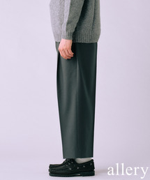 allery | 【allery / アレリ―】Solid Slacks ワイド ”3シルエット展開”(スラックス)