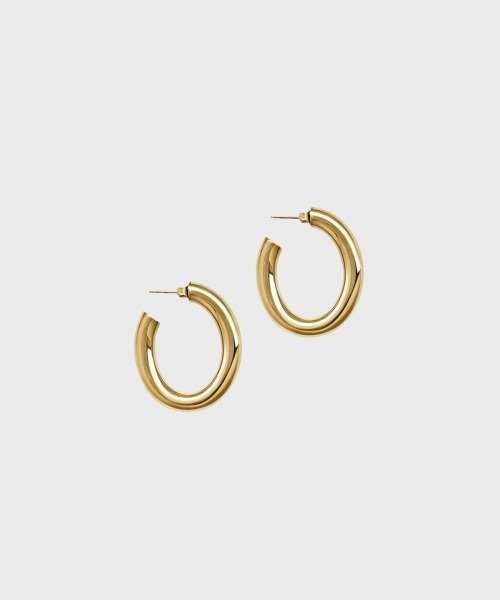 Laura Lombardi（ローラロンバルディ）の「MINI CURVE EARRINGS（ピアス（両耳用）・レディース・ゴールド・ONE SIZE）」の10枚目の写真