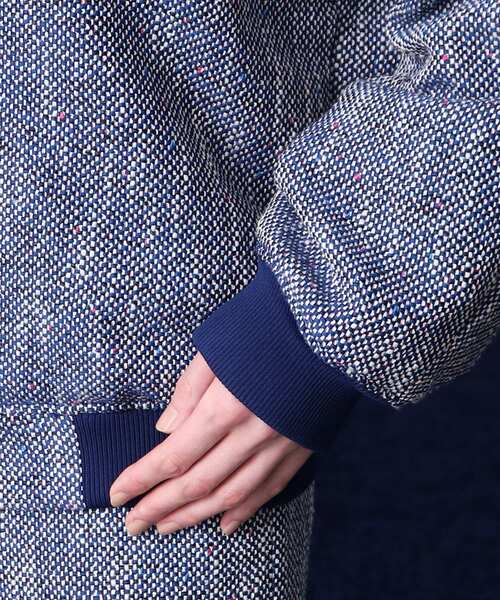 INDIVI（インディヴィ）の「◇【SETUP可能】スラブツイードMA-1