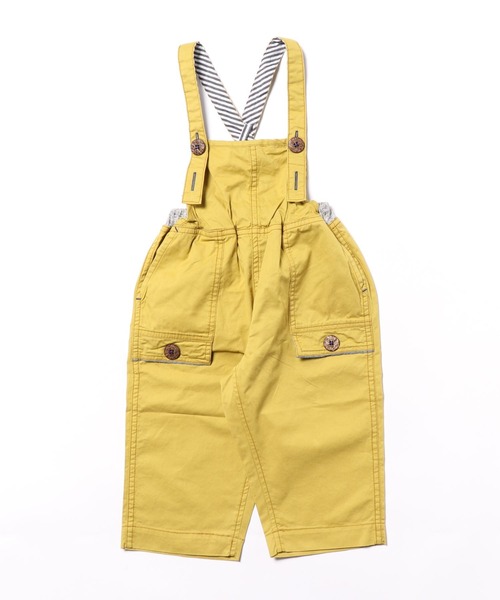 RAGMART(ラグマート)の「サロペット 8分丈(サロペット/オーバーオール・キッズ・イエロー/ブルー・130cm/100cm/110cm/120cm)」の10枚目の写真