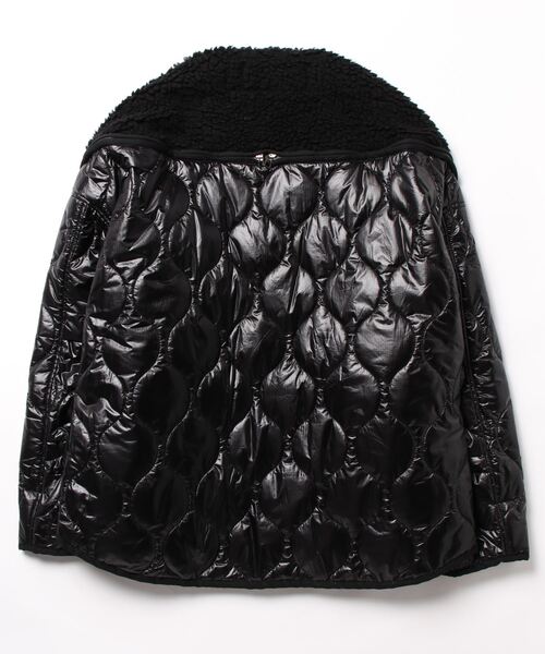 FACETASM（ファセッタズム）の「【FACETASM】ZIPPER SHERPA QUILTED LINER JACKET（その他アウター・メンズ・ブラック・4）」の4枚目の写真