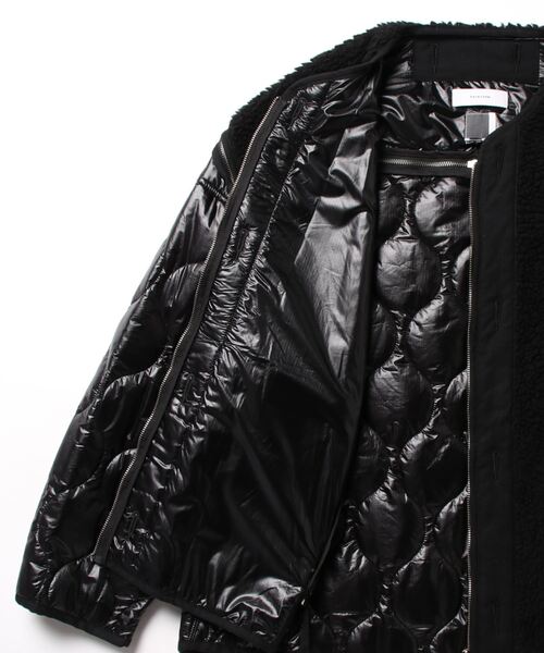 FACETASM（ファセッタズム）の「【FACETASM】ZIPPER SHERPA QUILTED LINER JACKET（その他アウター・メンズ・ブラック・4）」の9枚目の写真