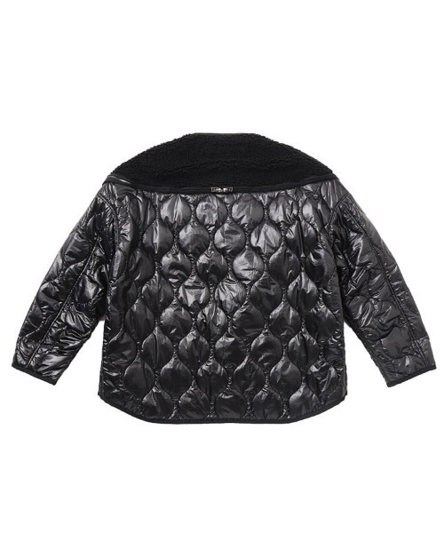 FACETASM（ファセッタズム）の「【FACETASM】ZIPPER SHERPA QUILTED LINER JACKET（その他アウター・メンズ・ブラック・4）」の5枚目の写真