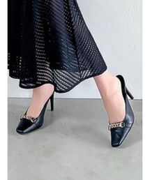 RESEXXY | チェーンデザインポイントミュール(サンダル)