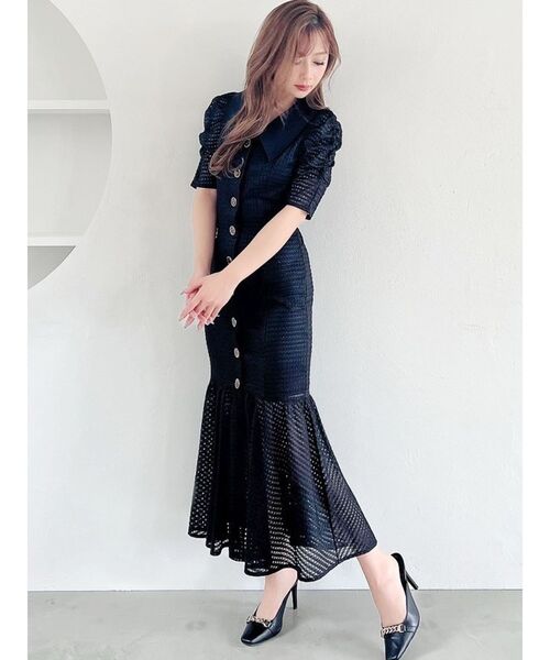 RESEXXY(リゼクシー)の「チェーンデザインポイントミュール(サンダル・レディース・ブラック/アイボリー・SMALL/MEDIUM/LARGE)」の6枚目の写真