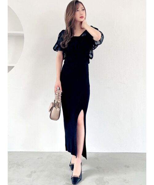 RESEXXY(リゼクシー)の「チェーンデザインポイントミュール(サンダル・レディース・ブラック/アイボリー・SMALL/MEDIUM/LARGE)」の9枚目の写真