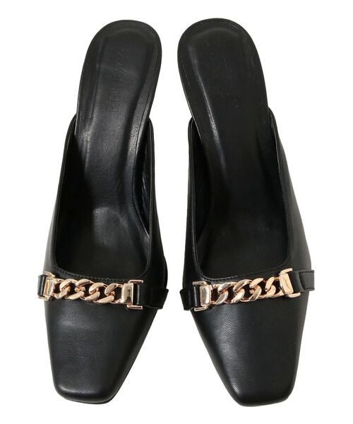 RESEXXY(リゼクシー)の「チェーンデザインポイントミュール(サンダル・レディース・ブラック/アイボリー・SMALL/MEDIUM/LARGE)」の21枚目の写真