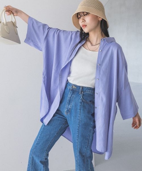 JEANASIS（ジーナシス）の「スクエアネックソウバリタンク/191958（タンクトップ・レディース・ホワイト/チャコールグレー/ブラック/ライトブラウン/ネイビー系・FREE）」の16枚目の写真