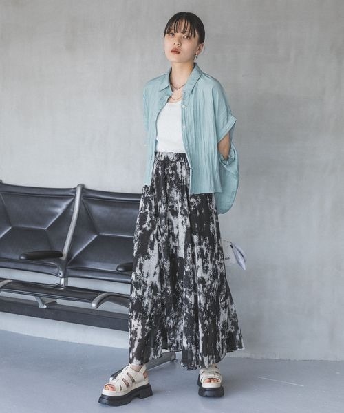 JEANASIS（ジーナシス）の「スクエアネックソウバリタンク/191958（タンクトップ・レディース・ホワイト/チャコールグレー/ブラック/ライトブラウン/ネイビー系・FREE）」の17枚目の写真