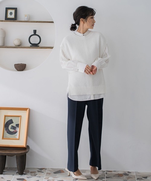 LAUTREAMONT（ロートレアモン）の「落ち感きれいめワイドパンツ