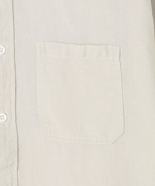 VETRA（ベトラ）の「VETRA | リネン グランパシャツ MEN（シャツ