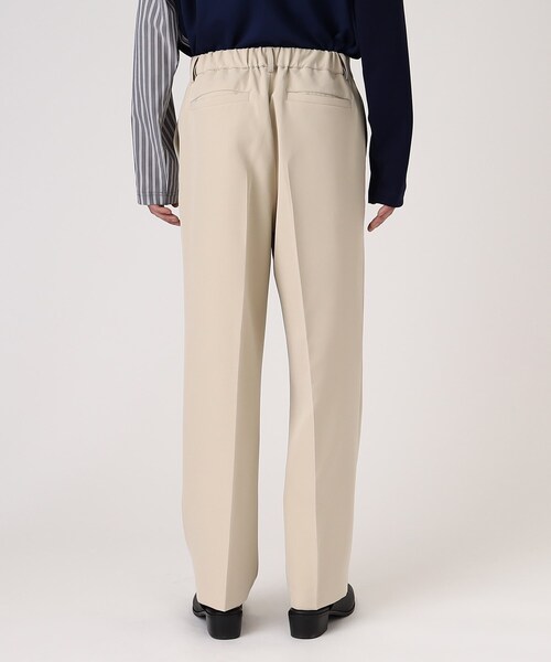 tk.TAKEO KIKUCHI(ティーケータケオキクチ)の「◆ヴィールマテリアル セミワイドストレートパンツ(その他パンツ・メンズ・ブラック/ダークグリーン/ナチュラル・01/02/03)」の9枚目の写真