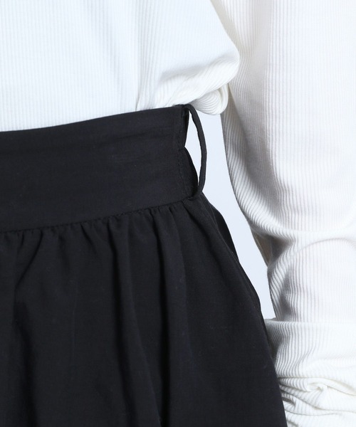 eL(エル)の「【eL】Random Tiered Skirt/187206(スカート・レディース・ブラック/オフホワイト・FREE)」の16枚目の写真