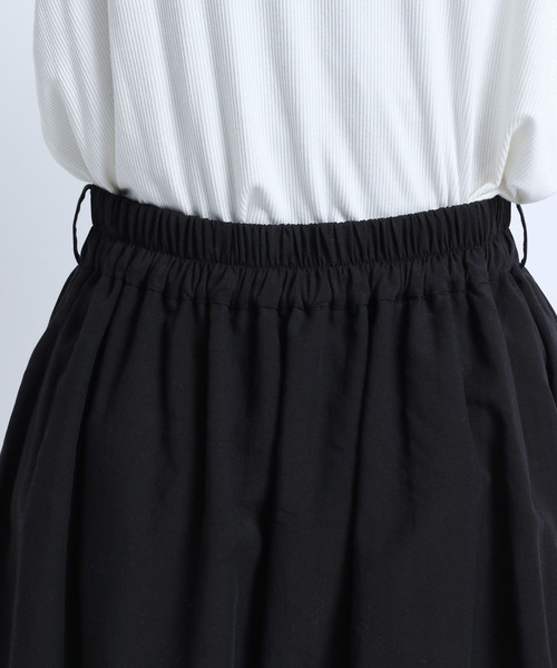 eL(エル)の「【eL】Random Tiered Skirt/187206(スカート・レディース・ブラック/オフホワイト・FREE)」の19枚目の写真