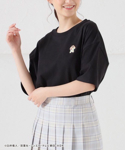 ⭐︎新品未開封⭐︎HAND with HONEYs Tシャツ　Ｌサイズ Honeys（ハニーズ）の「クレヨンしんちゃん／ゆるTシャツ（T