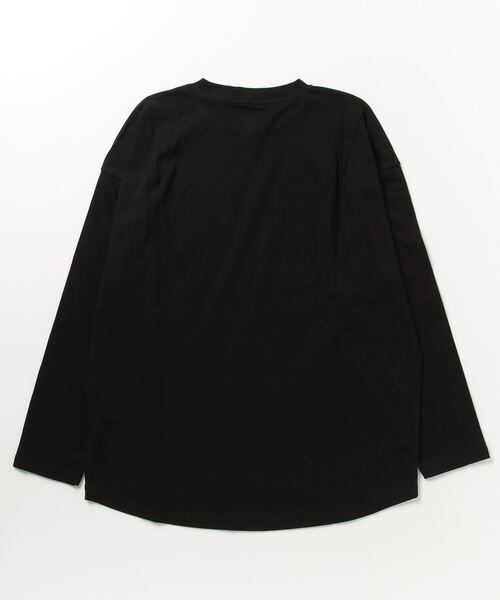 FORTUNA HOMME（フォルトゥナオム）の「FORTUNAHOMME PontiCocoon LongTee（Tシャツ/カットソー・メンズ・ブラック/ホワイト・2/1）」の6枚目の写真