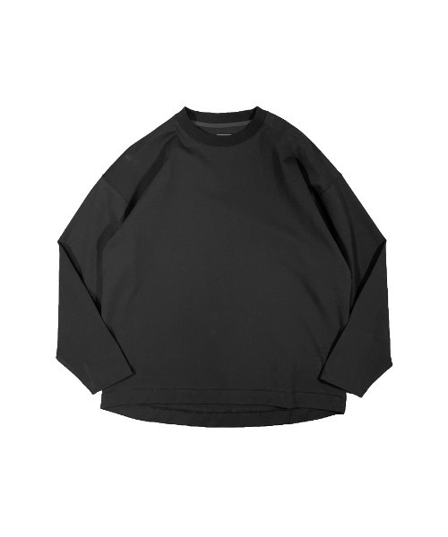 FORTUNA HOMME（フォルトゥナオム）の「FORTUNAHOMME PontiCocoon LongTee（Tシャツ/カットソー・メンズ・ブラック/ホワイト・2/1）」の5枚目の写真