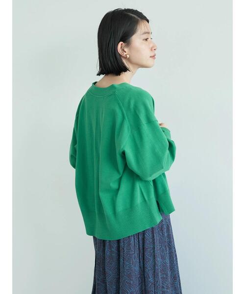 AMERICAN HOLIC（アメリカンホリック）の「Vネックショートカーディガン（カーディガン/ボレロ・レディース・ブルー/グリーン/ネイビー/ライトグレー・M/L）」の21枚目の写真